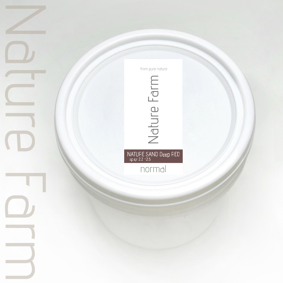 Nature sand DEEPRED normal 15kg