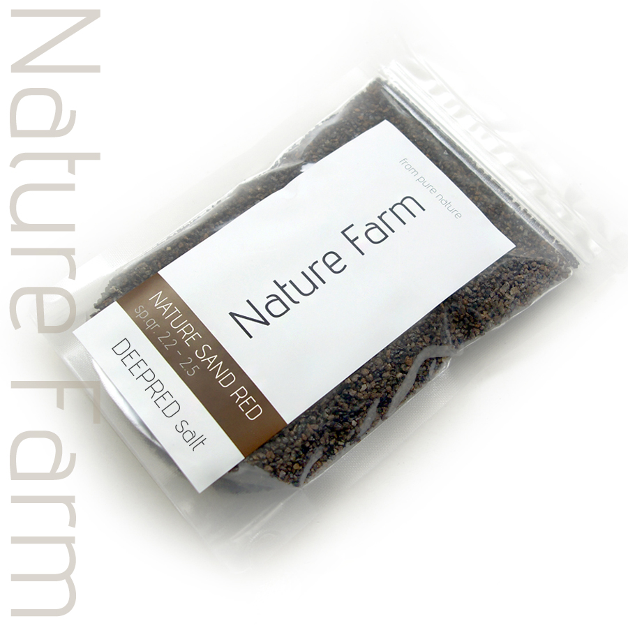 Nature sand DEEPRED salt 1kg