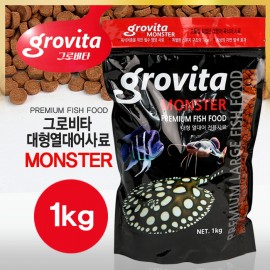 그로비타 대형어 1kg 몬스터사료