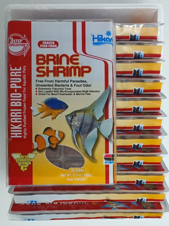 히카리 냉동 브라인쉬림프 1박스 (12팩)