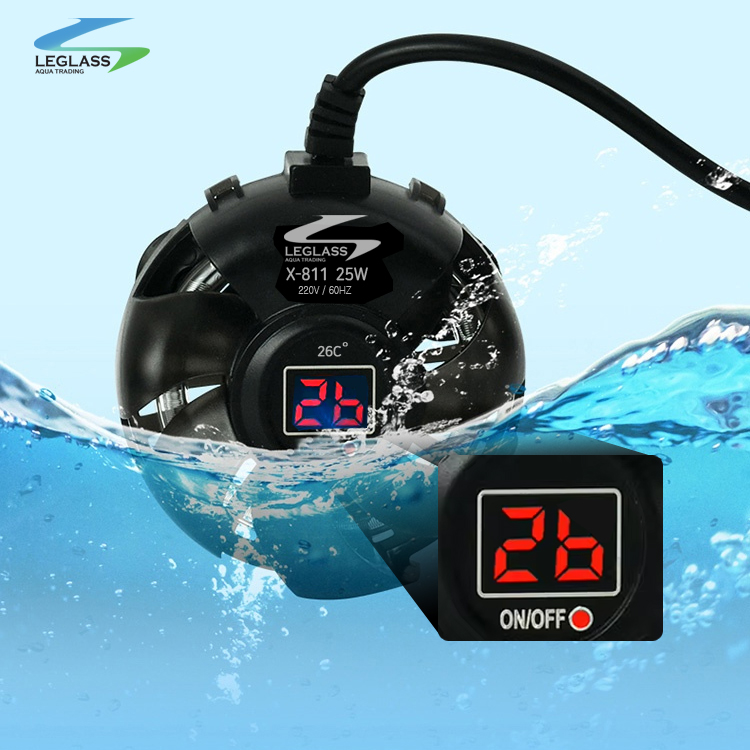 리글라스 원형 디지털 고정 히터 26도