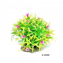 리글라스 인조수초 옐로우 h15cm