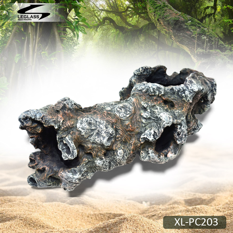 XL-PC203 프리미엄 나무모형 파충류 은신처